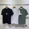 Stone Island 19SS Logo Embroidered Star Reflective Short Sleeve T-Shirt