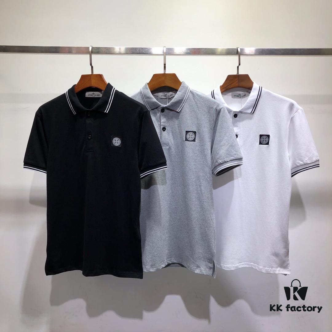 6931a44dccd8ab3d7af9895a Stone Island 19FW Basic Polo Short-Sleeve T-Shirt, Worn by Jason Statham