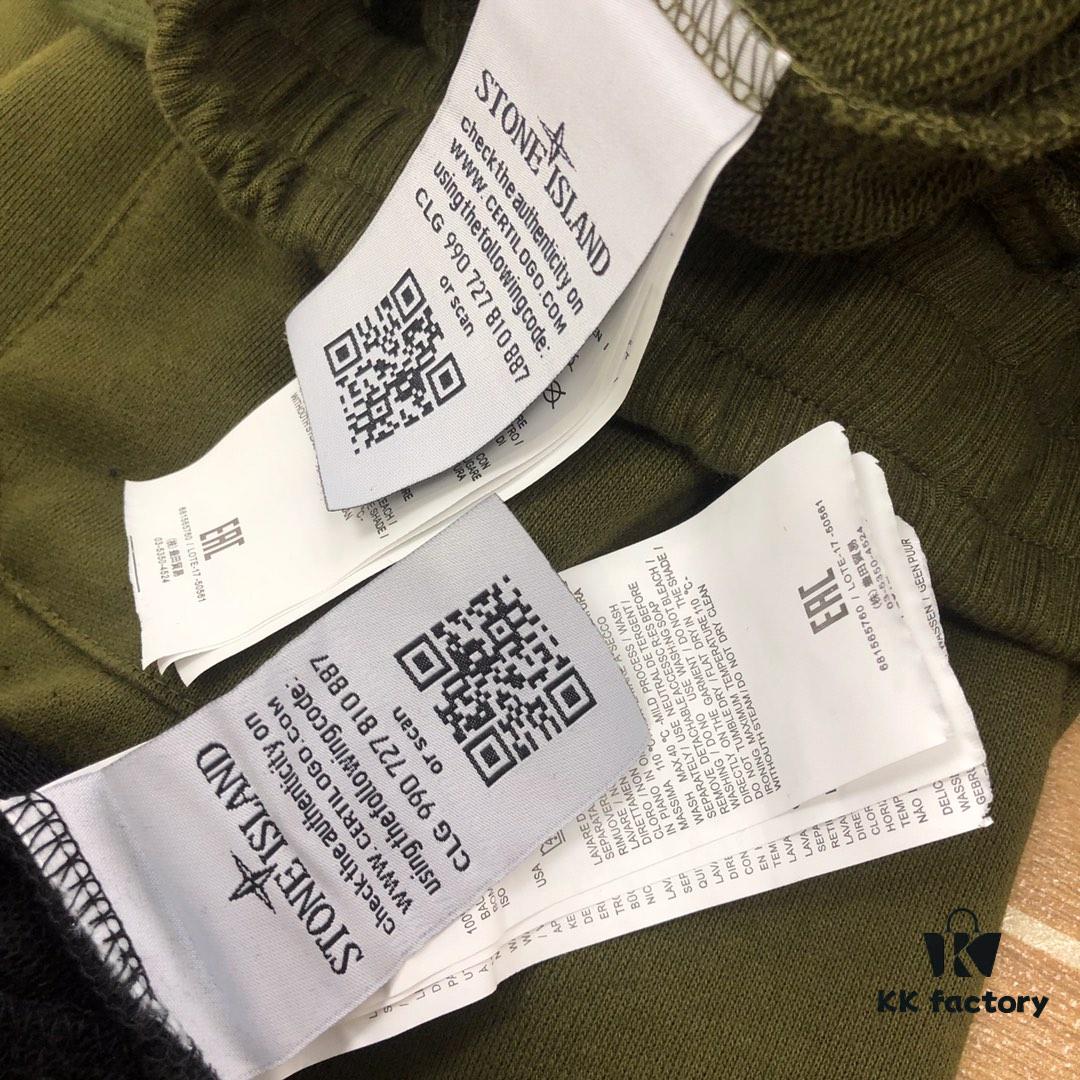 6931a44eccd8ab3d7af98969 Stone Island 19FW Side Logo Double Pocket Terry Drawstring Sweatpants