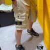 Stone Island Spring 20 Side-Label Pocket Washed Casual Workwear Shorts