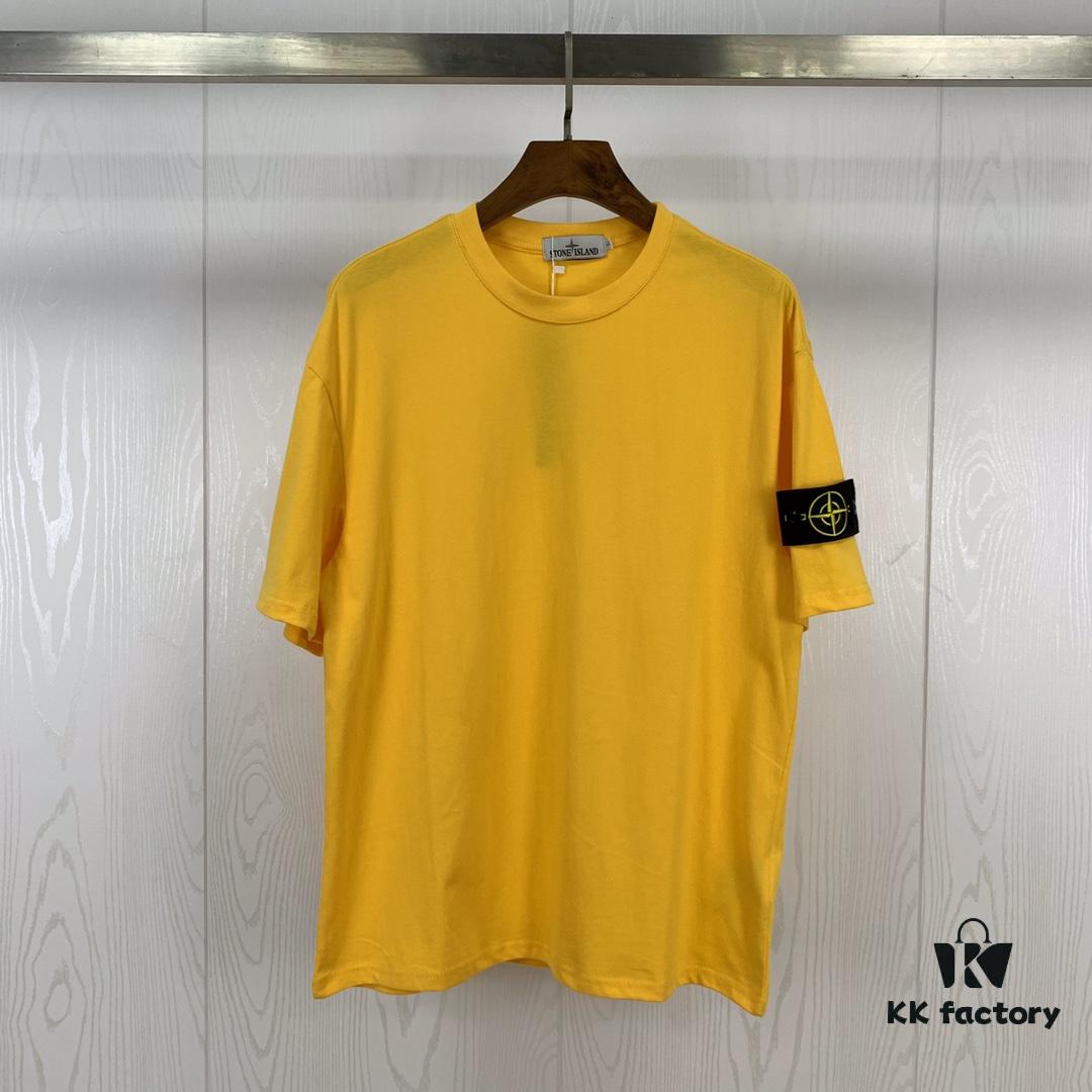 Stone Island Basic Compass Patch Short Sleeve T-Shirt