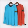 Stone Island KNIT Fall/Winter 20 Hooded Pullover Sweater with Arm Badge Casual Crew Neck