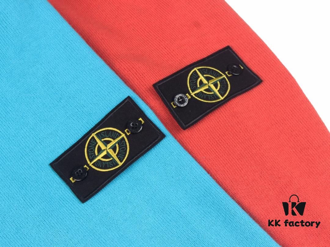Stone Island KNIT Fall/Winter 20 Hooded Pullover Sweater with Arm Badge Casual Crew Neck