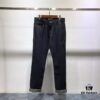 STONE ISLAND Classic Straight-Fit Raw Denim Jeans with Side Embroidered Logo