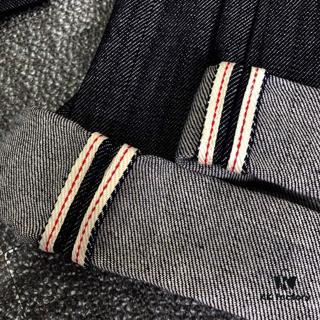 STONE ISLAND Classic Straight-Fit Raw Denim Jeans with Side Embroidered Logo