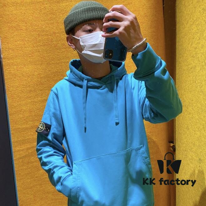 6931a452ccd8ab3d7af989b3 Stone Island 20 Autumn/Winter New Arrival Basic Classic Arm Badge Terry Hoodie