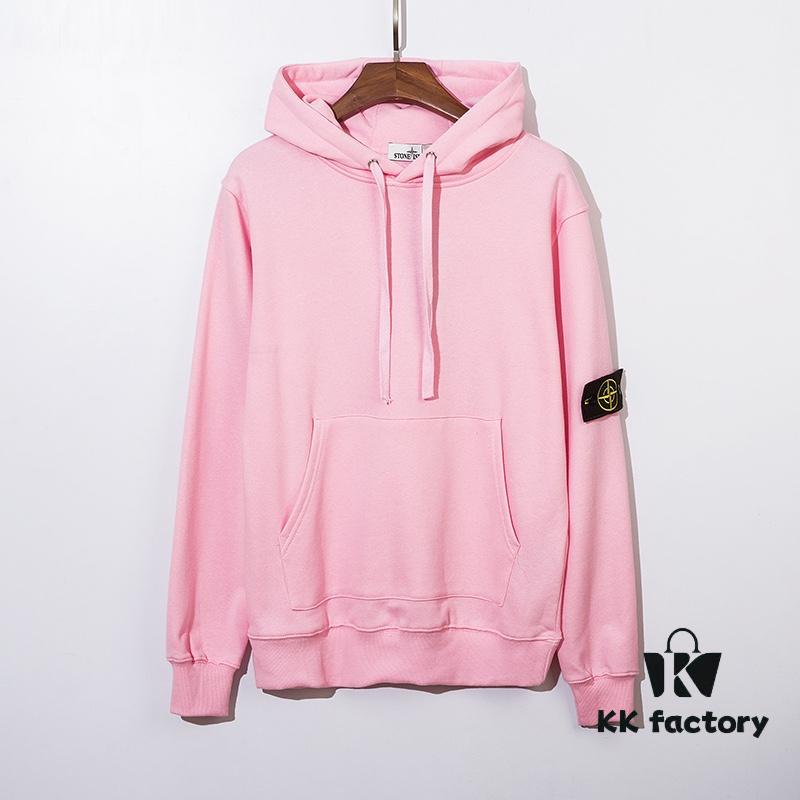 Stone Island 20 Autumn/Winter New Arrival Basic Classic Arm Badge Terry Hoodie