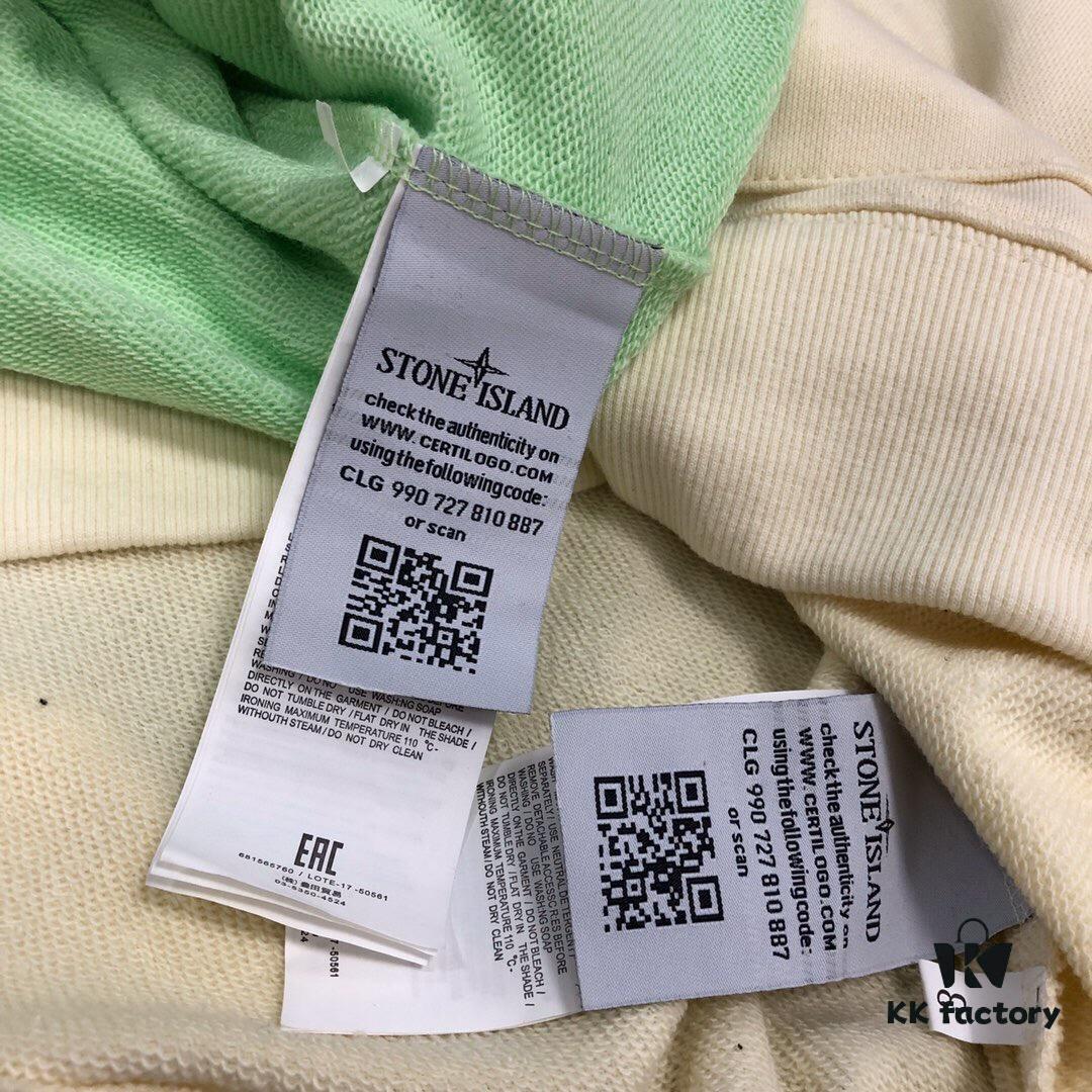 6931a452ccd8ab3d7af989bf Stone Island 1:1 Cabinet Synchronization Ribbed Construction Classic Compass Patch Hooded Sweatshirt in Terry Fabric