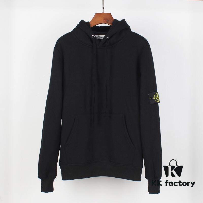 6931a453ccd8ab3d7af989d2 Stone Island Evergreen Fleece Hoodie in Black, Yellow, and Burgundy