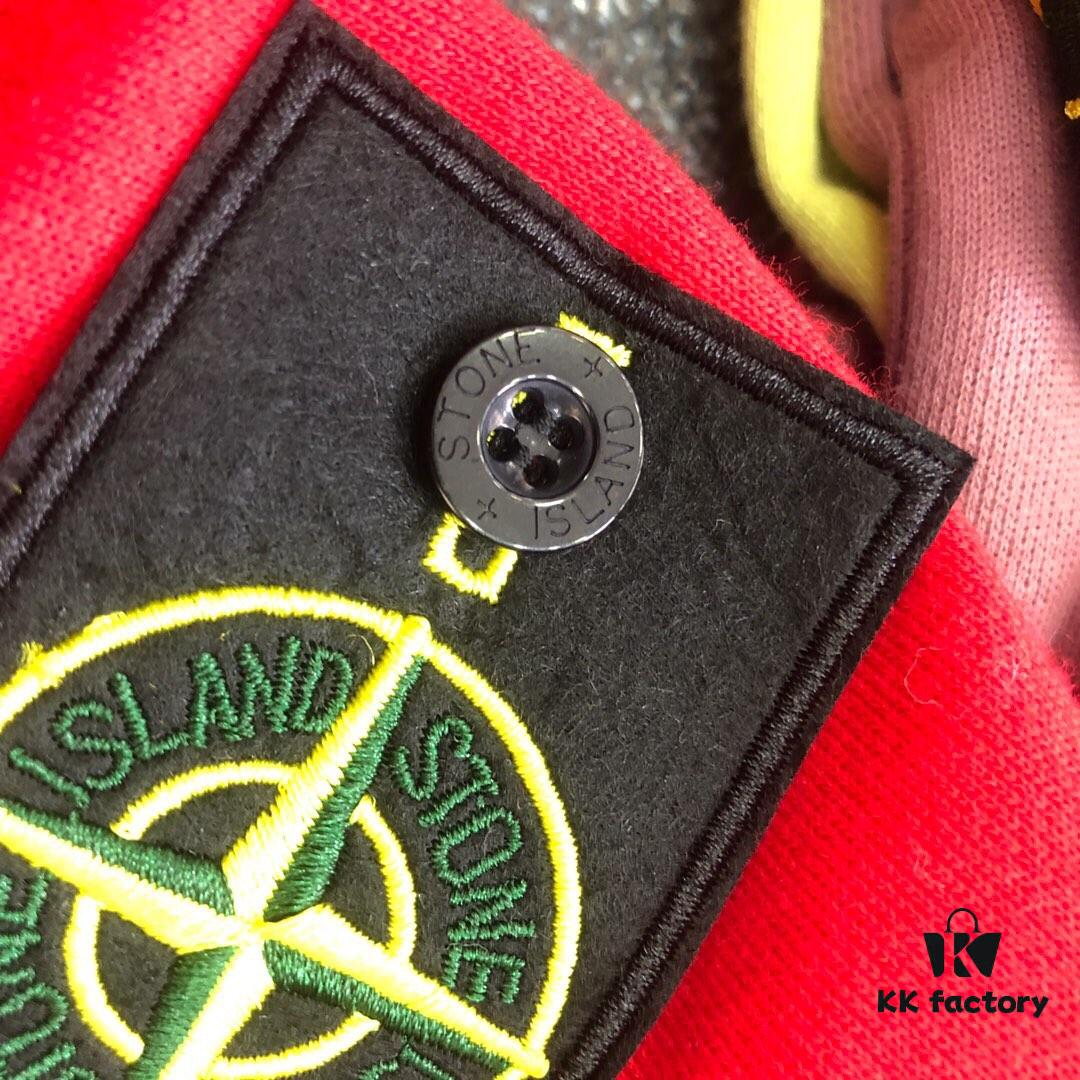 Stone Island 19 Fall/Winter Basic Compass Patch Terry Hoodie