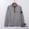 6931a456ccd8ab3d7af989fe STONE ISLAND Classic Compass Patch Half-Zip Hooded Outerwear Jacket