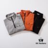 6931a456ccd8ab3d7af98a01 STONE ISLAND Classic Compass Patch Half-Zip Hooded Outerwear Jacket
