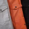 6931a456ccd8ab3d7af98a03 STONE ISLAND Classic Compass Patch Half-Zip Hooded Outerwear Jacket