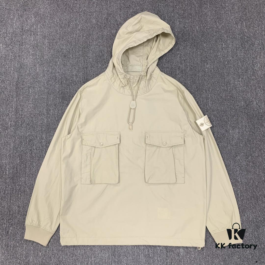 6931a456ccd8ab3d7af98a06 STONE ISLAND Ghost Series Pocket Hoodie Jacket