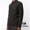 6931a456ccd8ab3d7af98a0e Stone Island Classic Arm Badge Workwear Shirt Jacket