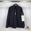 6931a456ccd8ab3d7af98a10 Stone Island Classic Arm Badge Workwear Shirt Jacket