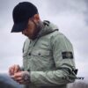 6931a457ccd8ab3d7af98a16 STONE ISLAND Multi-pocket Sleeve Badge Workwear Jacket Long Sleeve Drawstring Hooded Coat M-XXL