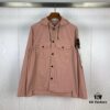 6931a457ccd8ab3d7af98a1b STONE ISLAND Multi-pocket Sleeve Badge Workwear Jacket Long Sleeve Drawstring Hooded Coat M-XXL