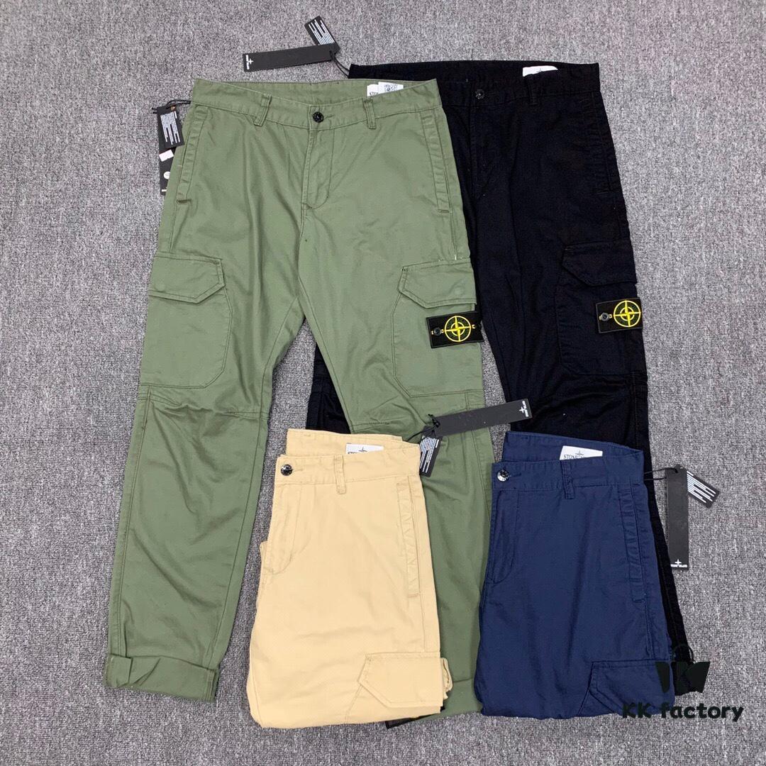 Stone Island 20 Spring/Summer Basic Cargo Pants Casual Trousers