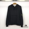 6931a45bccd8ab3d7af98a5f Stone Island 1:1 Cabinet Synchronization Ribbed Panel Classic Compass Badge Loop Fabric Hoodie