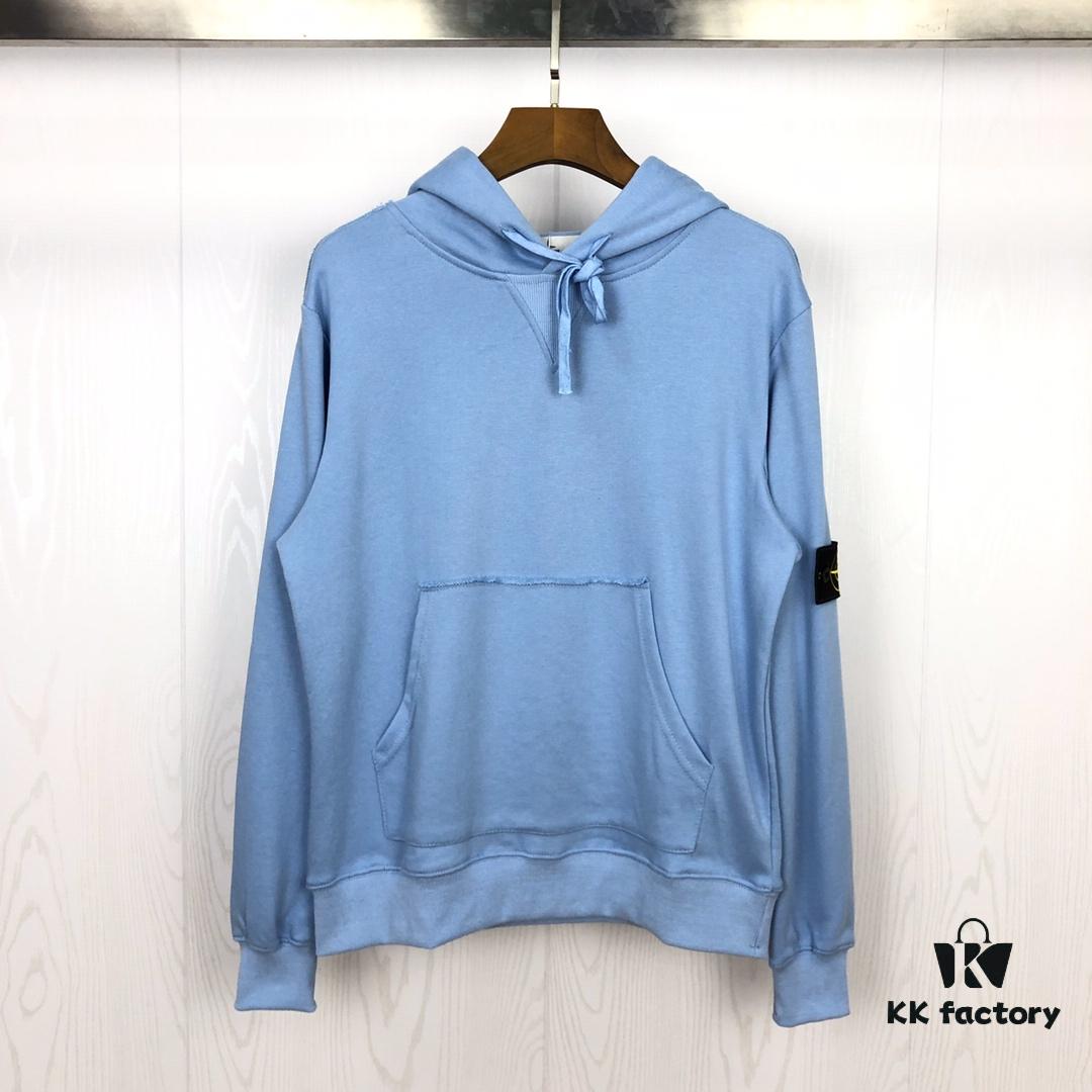 6931a45bccd8ab3d7af98a60 Stone Island 1:1 Cabinet Synchronization Ribbed Panel Classic Compass Badge Loop Fabric Hoodie