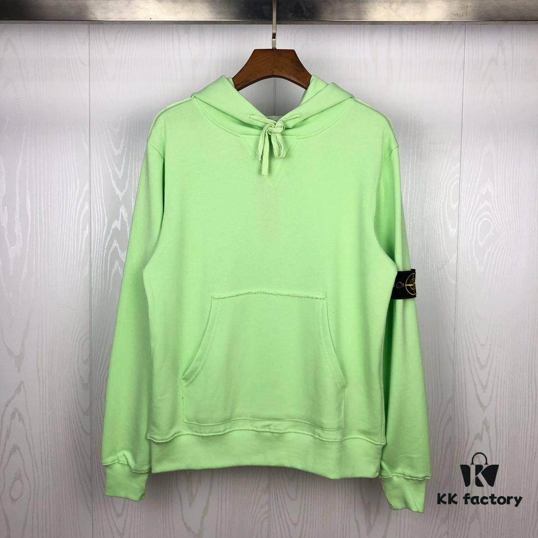 6931a45bccd8ab3d7af98a64 Stone Island 1:1 Cabinet Synchronization Ribbed Panel Classic Compass Badge Loop Fabric Hoodie