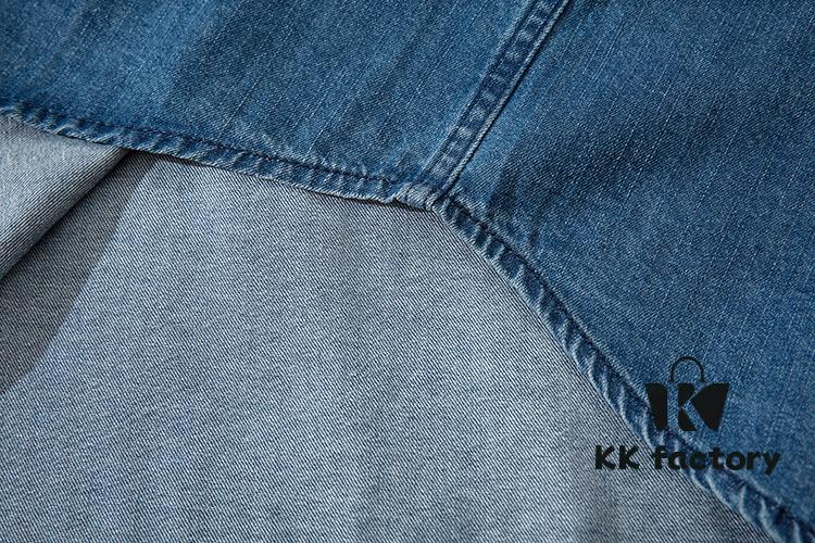 6931a45cccd8ab3d7af98a78 Stone Island Classic Embroidered Logo Patch Denim Shirt Jacket Long Sleeve Cardigan Shirt, Two Colors, M-XXL