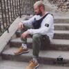 6931a45cccd8ab3d7af98a79 Stone Island Basic Sweatshirt with Sleeve Badge, Terry Fabric Pullover