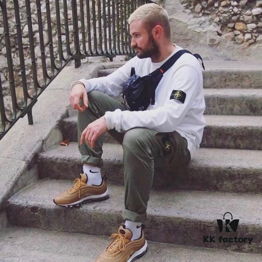 6931a45cccd8ab3d7af98a79 Stone Island Basic Sweatshirt with Sleeve Badge, Terry Fabric Pullover