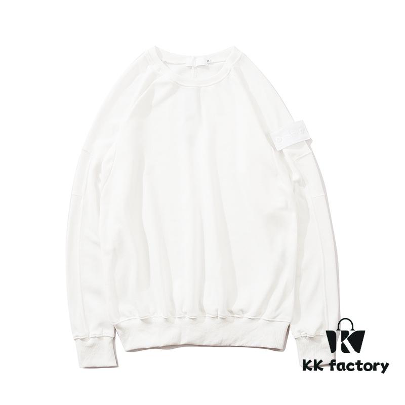 STONE ISLAND Ghost Series Basic Crew Neck Sweatshirt