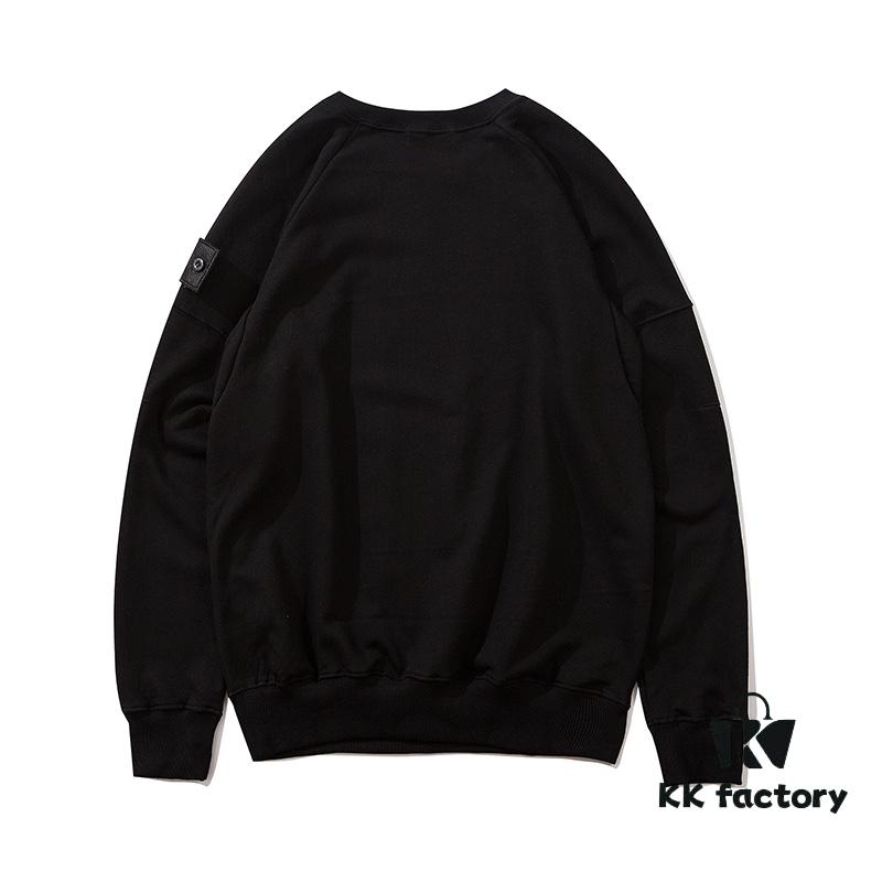 STONE ISLAND Ghost Series Basic Crew Neck Sweatshirt