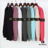 STONE ISLAND 20SS Crew Neck Solid Color Pullover Long Sleeve Lightweight Sweatshirt, Base Layer Top