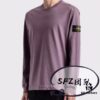 6931a45fccd8ab3d7af98aaf STONE ISLAND 20SS Crew Neck Solid Color Pullover Long Sleeve Sweatshirt, Lightweight Fabric, Base Layer