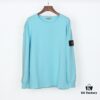 6931a45fccd8ab3d7af98ab2 STONE ISLAND 20SS Crew Neck Solid Color Pullover Long Sleeve Sweatshirt, Lightweight Fabric, Base Layer