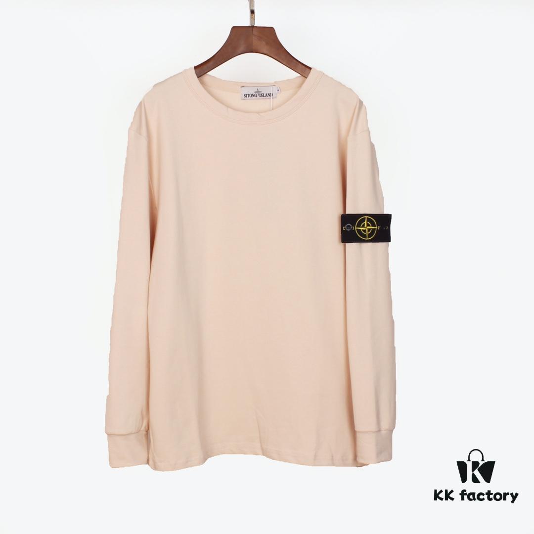 6931a460ccd8ab3d7af98abb STONE ISLAND 20SS Crew Neck Solid Color Pullover Long Sleeve Lightweight Sweatshirt, Base Layer