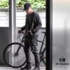 STONE ISLAND Nylon Metallic Casual Tactical Pants with Drawstring Hem
