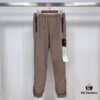 STONE ISLAND Nylon Metallic Casual Tactical Pants with Drawstring Hem