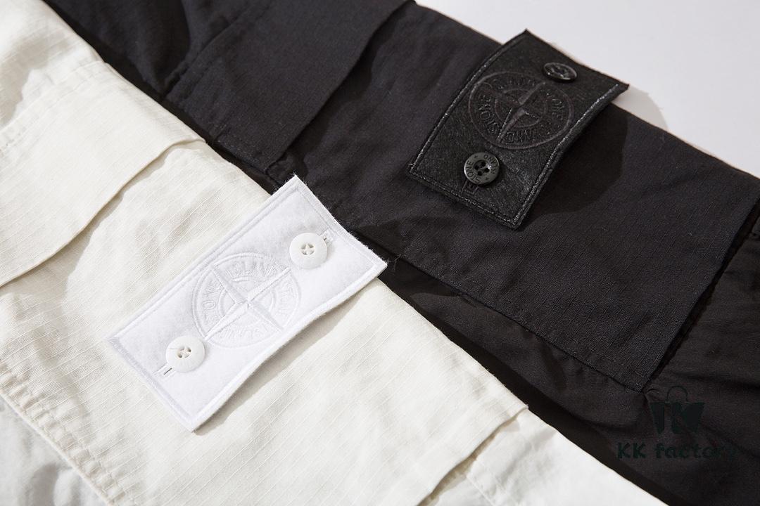 6931a462ccd8ab3d7af98ae8 Stone Island Ghost Series Patchwork Tactical Casual Pants