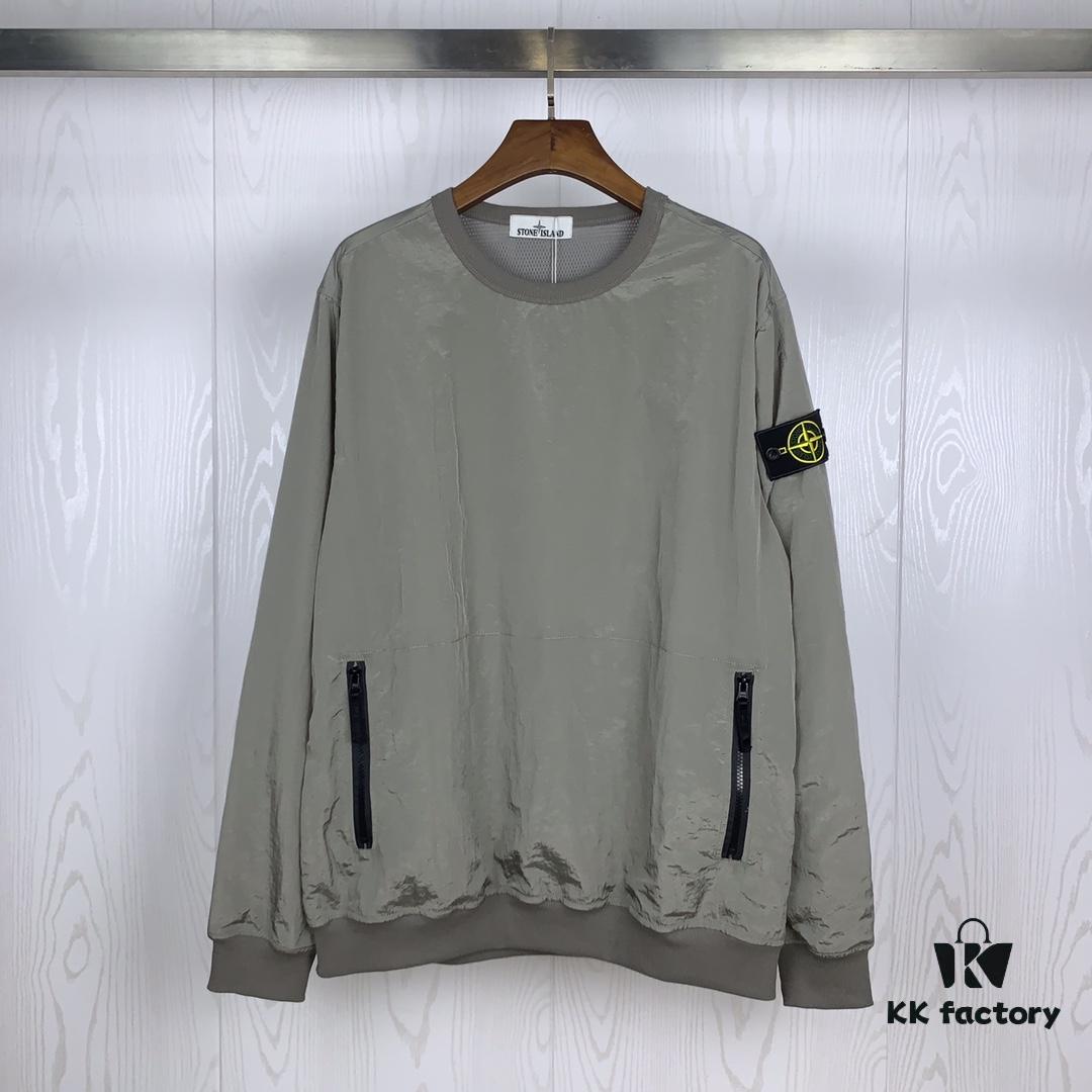 6931a463ccd8ab3d7af98af8 Stone Island Nylon Metal Hoodie with Mesh Lining