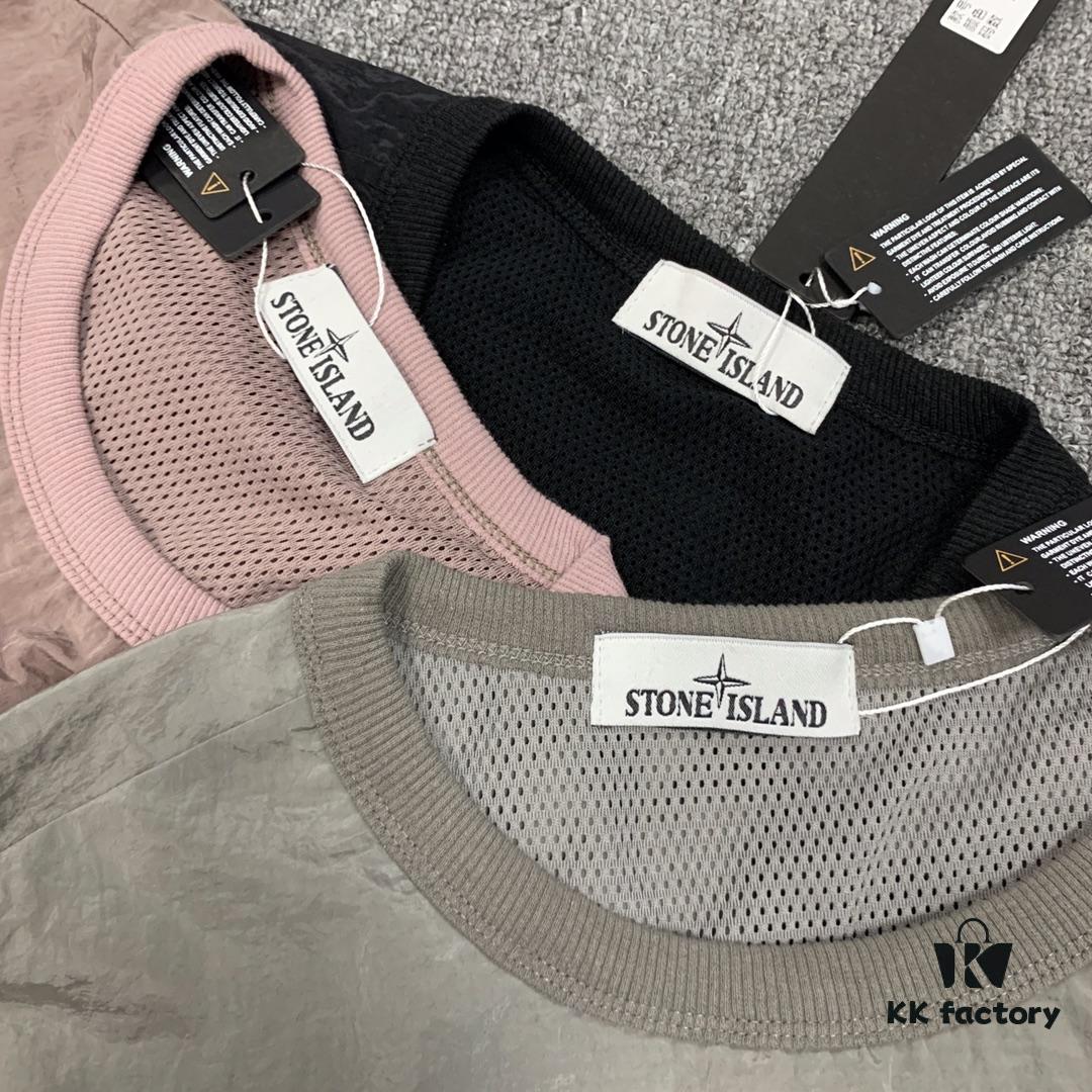 6931a463ccd8ab3d7af98afa Stone Island Nylon Metal Hoodie with Mesh Lining