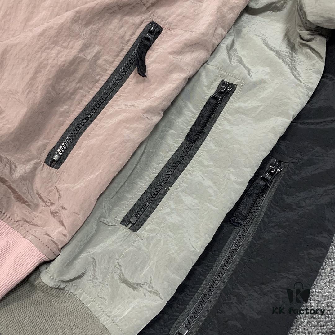 6931a463ccd8ab3d7af98afb Stone Island Nylon Metal Hoodie with Mesh Lining