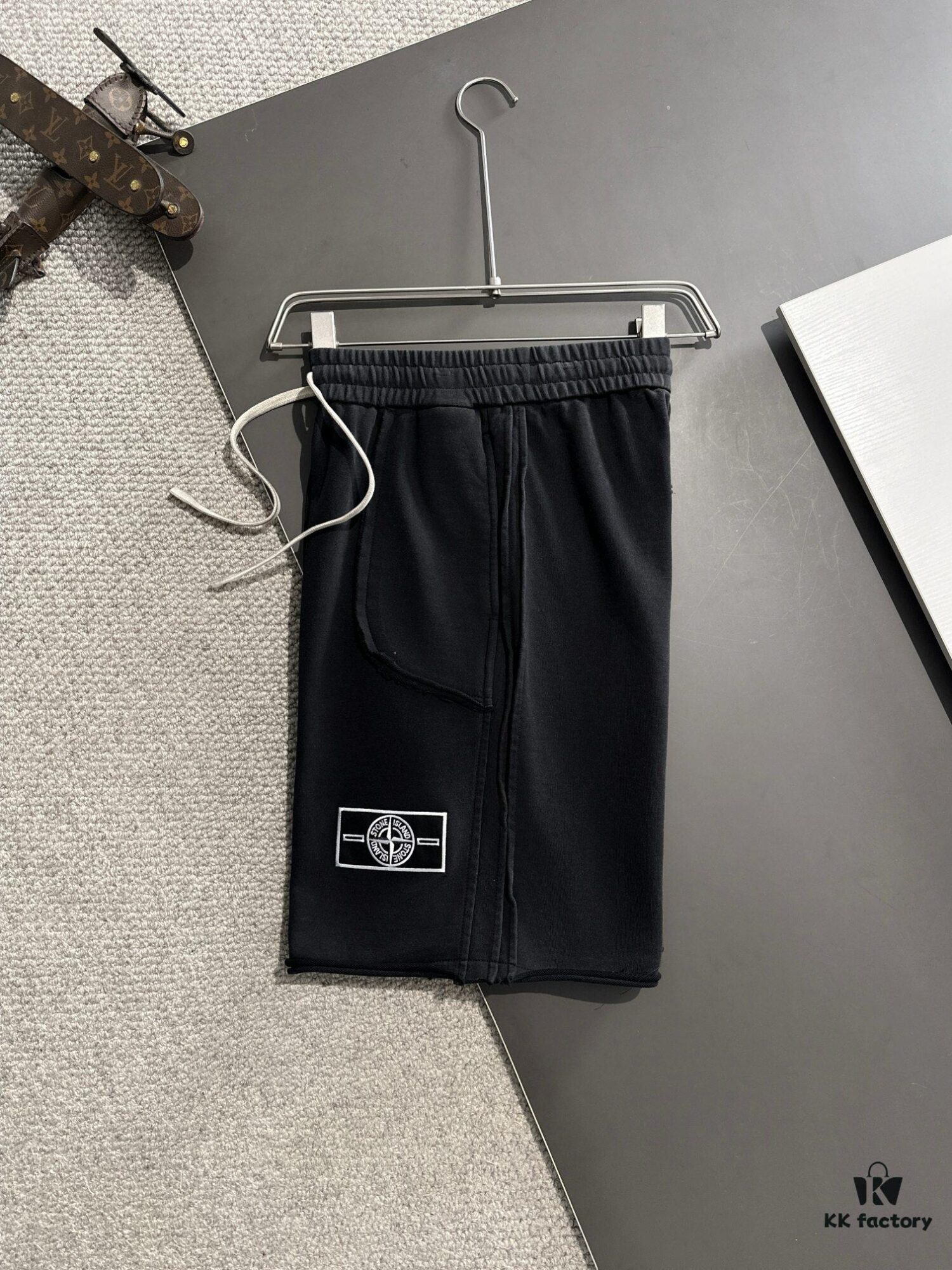 6931a464ccd8ab3d7af98b0d High-End Stone Island 2025 Spring/Summer New Casual Drawstring Shorts, Premium Counter Custom Fabric, Breathable and Comfortable, Exquisite Details, Brand Design Concept, Soft and Smooth Touch, Excellent Fit and Tailoring