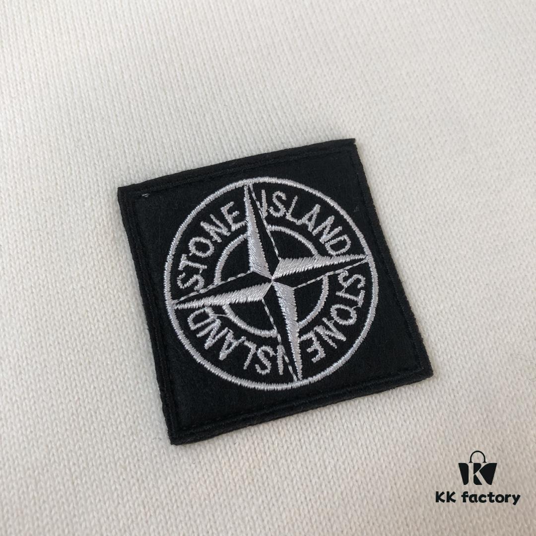 6931a466ccd8ab3d7af98b2d STONE ISLAND Men's Casual Crew Neck Knit Sweater - Premium Custom Fit, Urban Style, Minimalist Design with Iconic Compass Logo Embroidery
