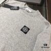 6931a467ccd8ab3d7af98b3b STONE ISLAND Men's Casual Crew-Neck Knit Sweater – Exclusive New Arrival, High-End Custom Design, Urban Style, Minimalist and Elegant Base Layer with Signature Compass Logo Embroidery
