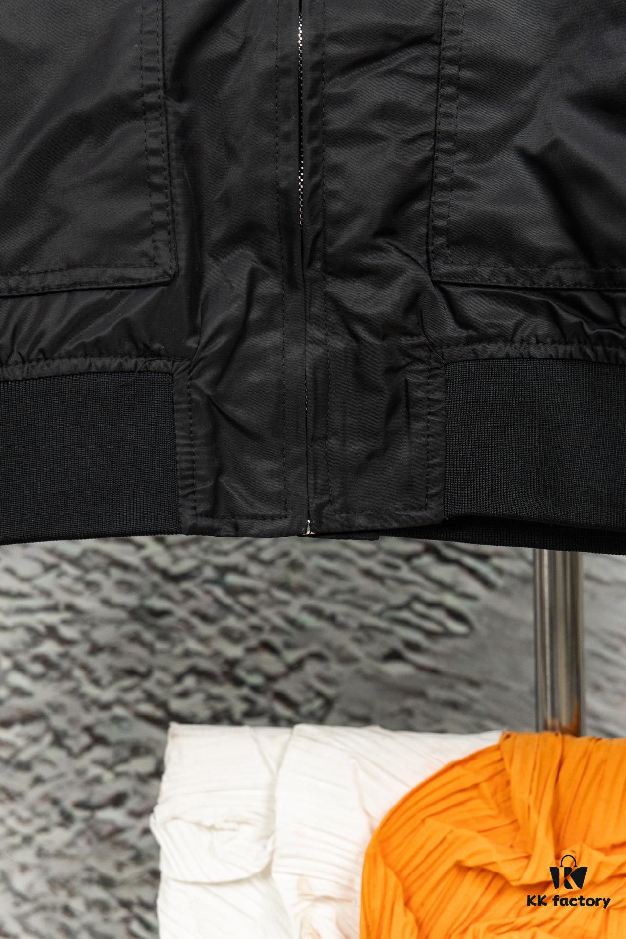 6931a468ccd8ab3d7af98b58 VALENTINO GARAVANI VLogo Signature Men's Bomber Pilot Jacket with Relaxed Shoulder and Tailored Short Fit