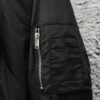 6931a468ccd8ab3d7af98b59 VALENTINO GARAVANI VLogo Signature Men's Bomber Pilot Jacket with Relaxed Shoulder and Tailored Short Fit
