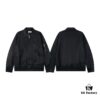 6931a468ccd8ab3d7af98b5c VALENTINO GARAVANI VLogo Signature Men's Bomber Jacket - Pilot Style with Drop Shoulder Design