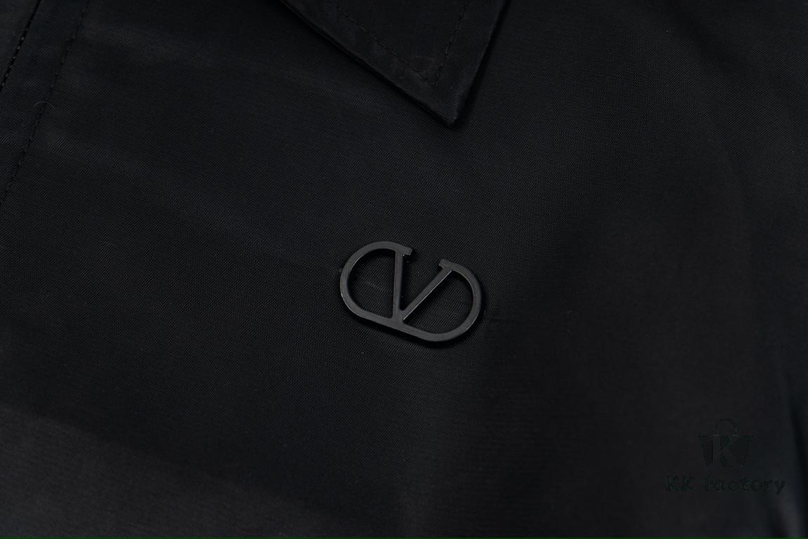 6931a469ccd8ab3d7af98b60 VALENTINO GARAVANI VLogo Signature Men's Bomber Jacket - Pilot Style with Drop Shoulder Design