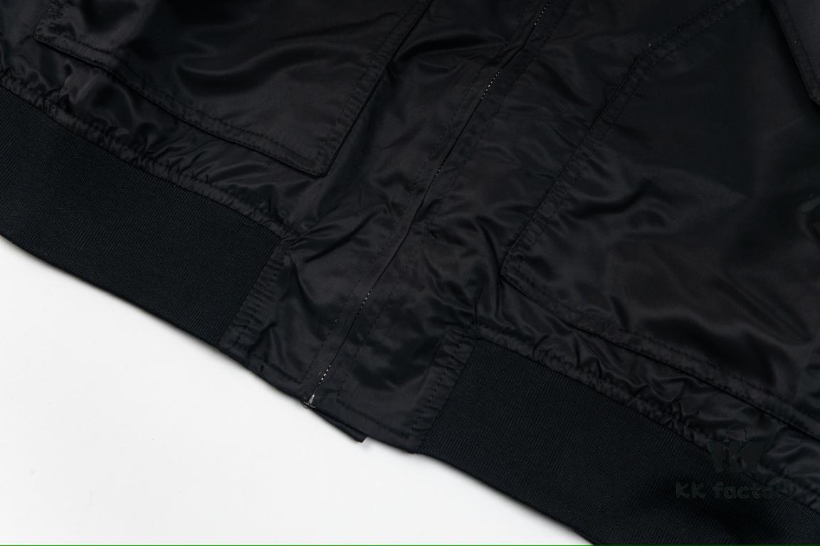 6931a469ccd8ab3d7af98b62 VALENTINO GARAVANI VLogo Signature Men's Bomber Jacket - Pilot Style with Drop Shoulder Design