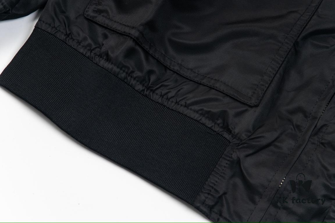 6931a469ccd8ab3d7af98b65 VALENTINO GARAVANI VLogo Signature Men's Bomber Jacket - Pilot Style with Drop Shoulder Design